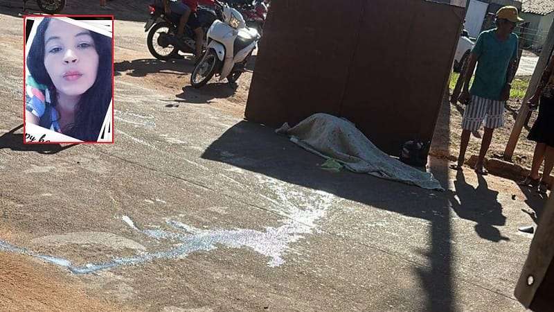 Mulher morre em colisão entre motocicletas e envolvido foge do local sem prestar socorro